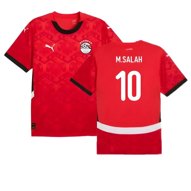 2024-2025 Egypt Home Shirt (M.Salah 10)-SoccerKits Hub | Buy Soccer Jerseys Online